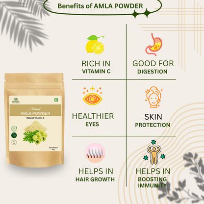 Amla Powder (500g) + Beet Root Powder (500g) Combo Pack