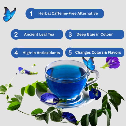 Moringa Powder (500g) + Butterfly Pea Flower (100g) Combo