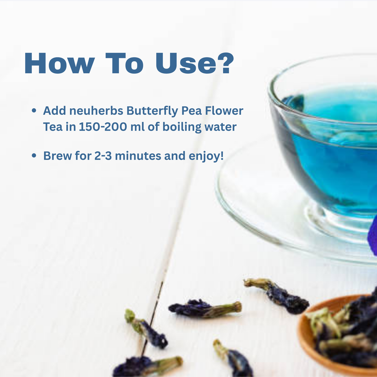 Moringa Powder (500g) + Butterfly Pea Flower (100g) Combo