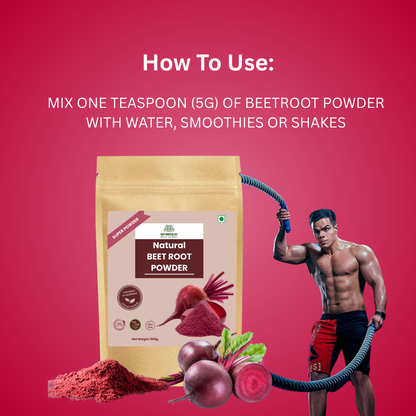 Moringa Powder (500g) + Beetroot Powder (500g) Combo