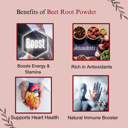 Benefits of Natural Beetroot Powder