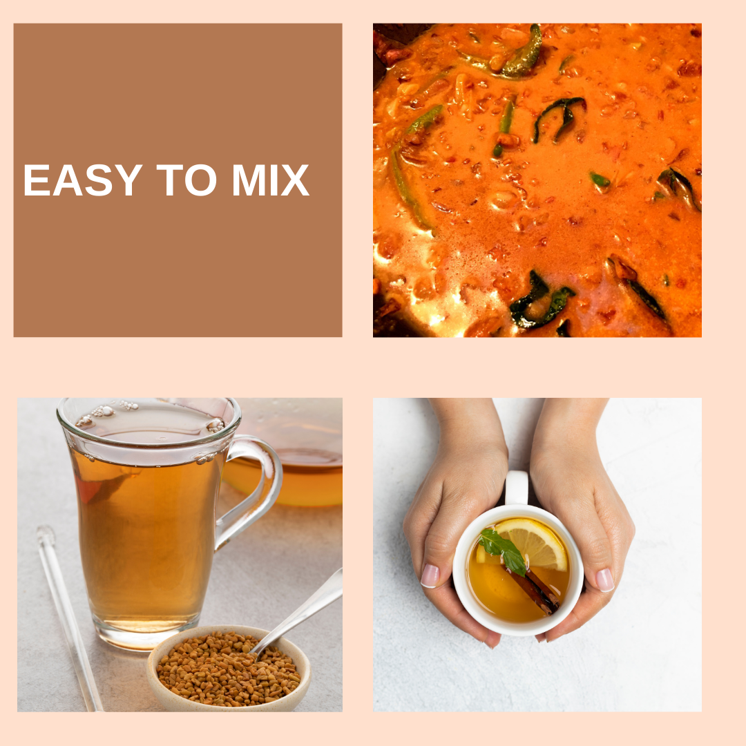 Natural Fenugreek Seed Powder, Pure Methi Powder for Cooking and Wellness