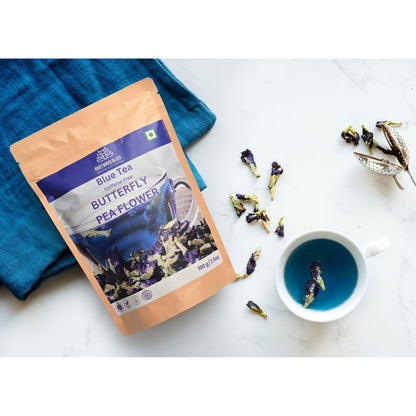 Premium Dried Butterfly Pea Flower for Blue & Purple Drinks